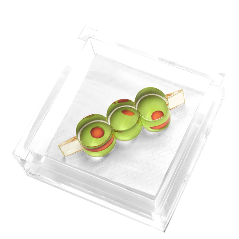 Olives Cocktail Napkin Holder