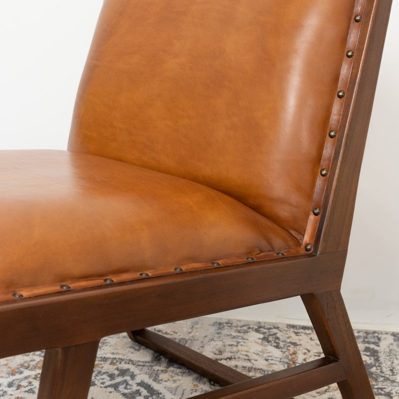 Chaise longue Kaydrie, Marron clair