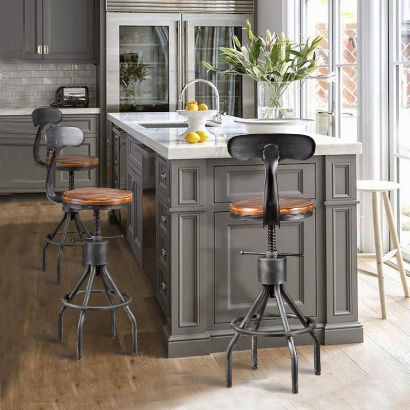 Kaimilani 2 - Person Pine Solid Wood Top Four Leg Dining Set