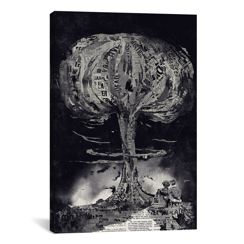 " End " by Mathiole, 26" H x 18" W x 1.5" D, Canvas