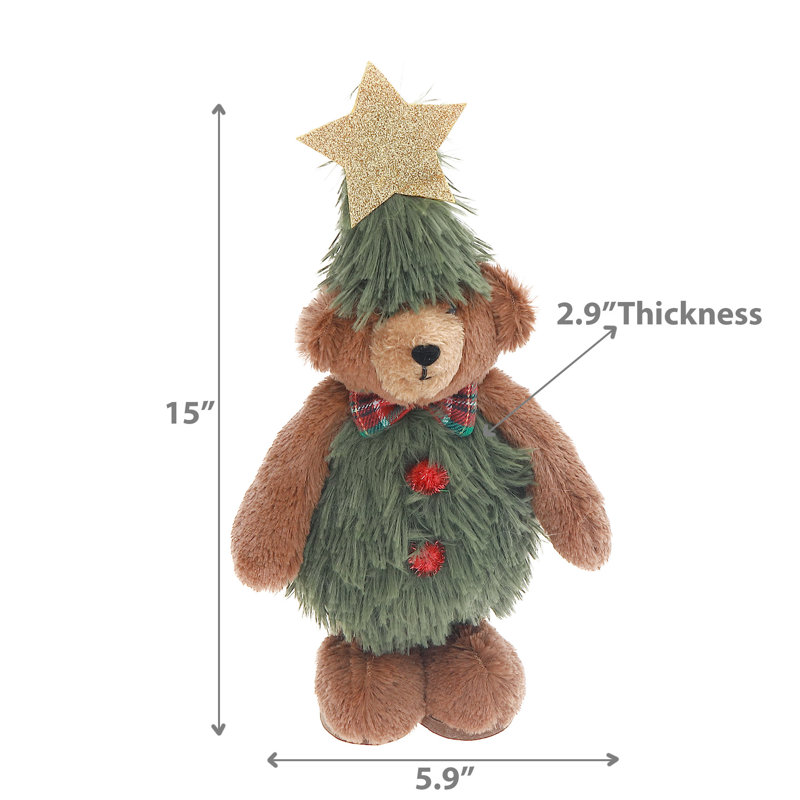 Nicher l'ours en peluche Nicholas (15 po)