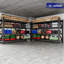 Tablettes robustes en acier à 4 niveaux de 75,0 po - Support de rangement réglable pour garage, entrepôt, garde-manger et outils-194101138