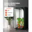 Indoor Grow Tent, 80 x 80 x 180 cm, 600D High Reflective Mylar, Indoor Plant Tent with Observation Window, Floor Tray & Zipper, Heavy Duty Growing Tents for Fruit Flower Veggie