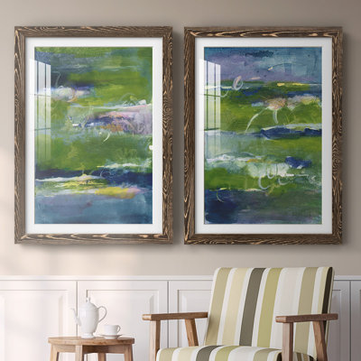 «Bales Of Color I», reproduction de photo sur toile 2 pièces