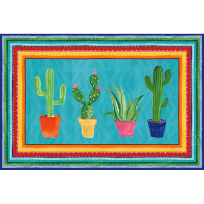 Mucho Caliente V by Farida Zaman - Wrapped Canvas Painting