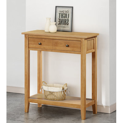 Casuarina 70cm Solid Wood Console Table