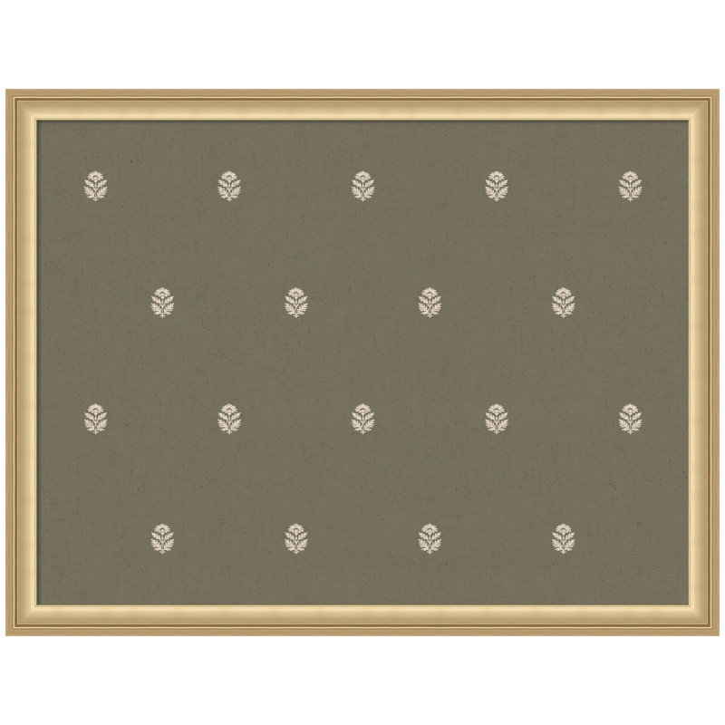 Babillard Kate, 20" H x 26" W, Florence Gold