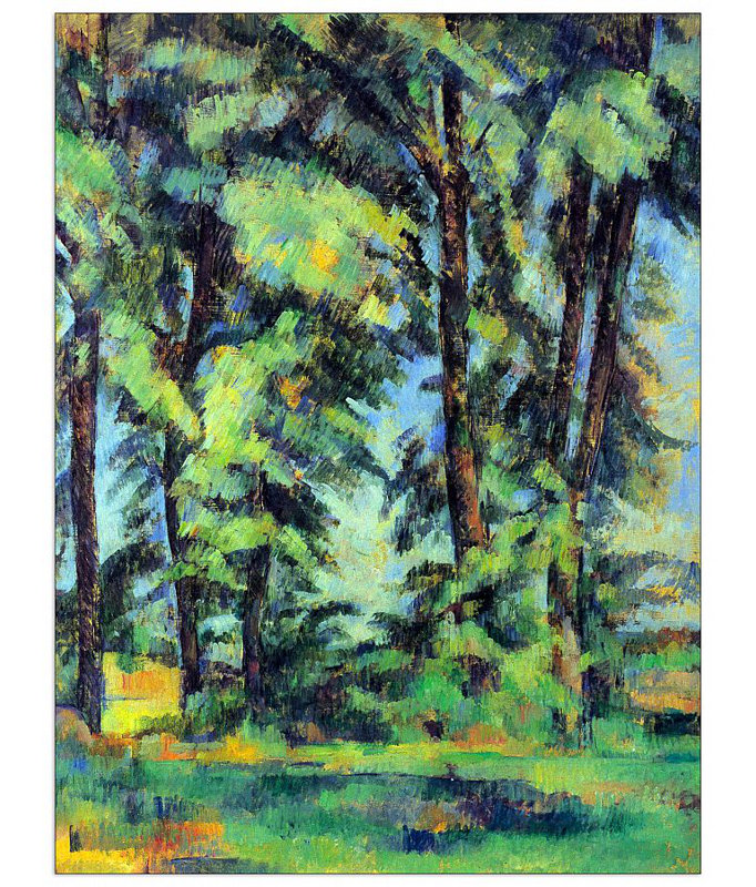 Paul Cezanne - Wrapped Canvas Painting, 80cm H x 60cm W x 1.8cm D