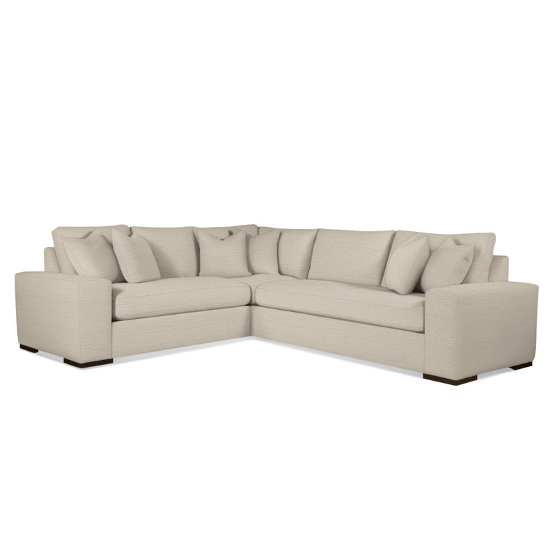 Memphis Sectional, Left Hand Facing, Honey, Basic Navy; 0317-61