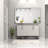 60x36 Inch Oversized Modern Rectangle Bathroom Mirror with Black Frame, Decorative and Versatile for Various Rooms