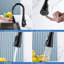 Robinet de cuisine à poignée simple avec distributeur de savon Bari-73388002
