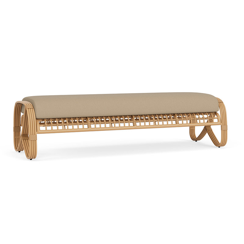 Riviera Outdoor Bench, Fife Sahara