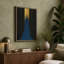 Golden Descent Abstract - Wrapped Canvas-1445760636-1445760633
