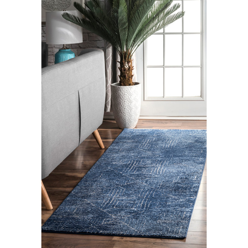 Bryes Geometric Area Rug, Runner 81 x 244cm