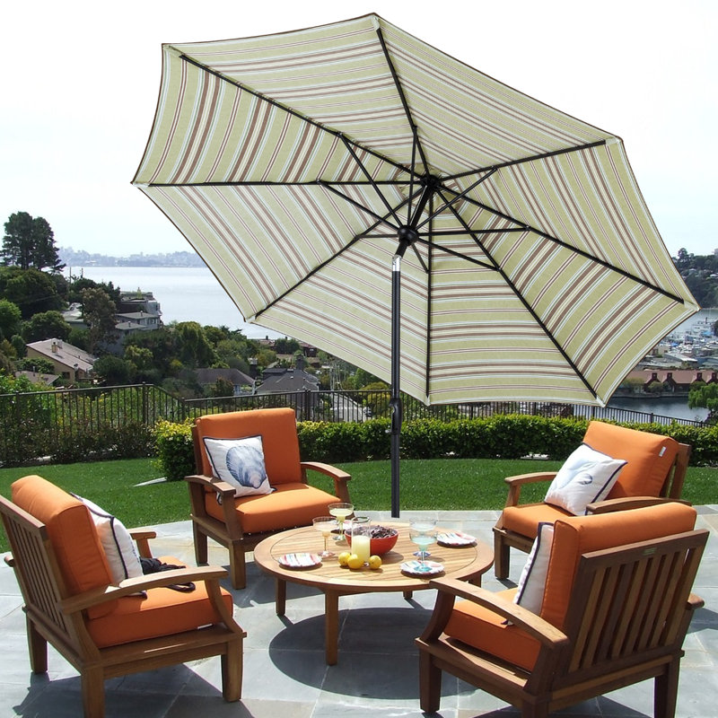 Keshea 108'' Tilt Market Umbrella