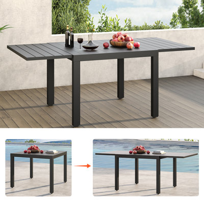 Aiden Powder Coated Steel Dining Table