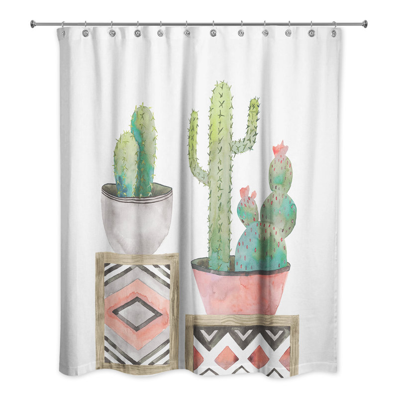 Rideau de douche simple en polyester Cristoffer