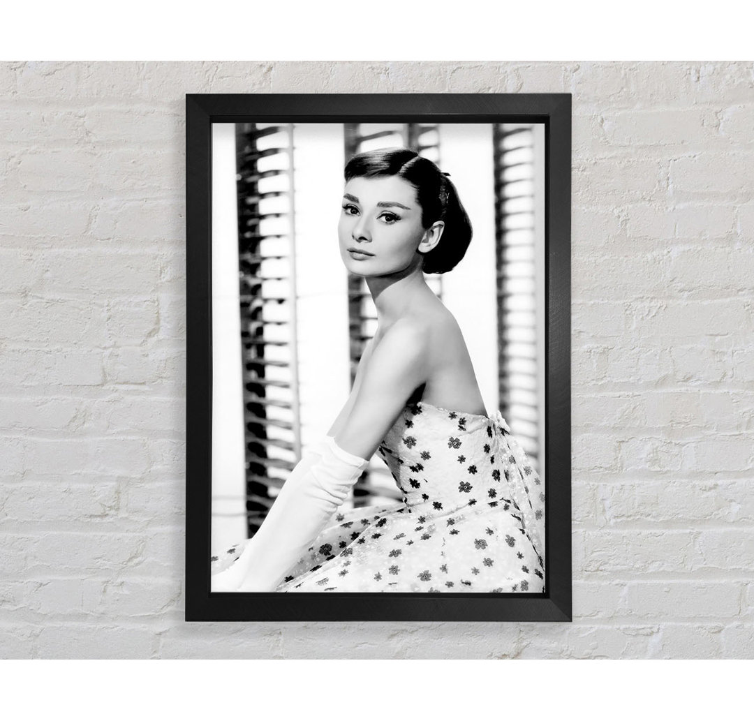 Audrey Hepburn Style - Einzelne Bilderrahmen Kunstdrucke