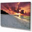 Coucher de soleil sur le sri lankais - reproduction de photo sur toile tendue-1086723606