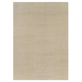 Textural Hand Knotted Wool Area Rug in Beige