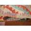 Tapis décoratif multicolore kilim oriental 4 x 5