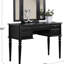 Ensemble de meuble-lavabo de chambre à coucher contemporain avec tiroir et tabouret pliable-1649009782