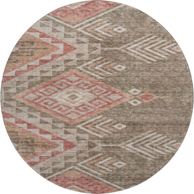 Premium Machine Washable Wayne AMF1091 Global Rug