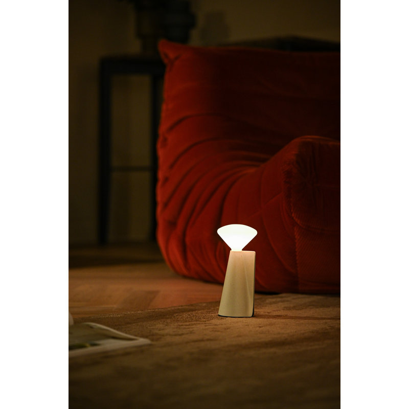 Mantle Desk Table Lamp Set, Cream