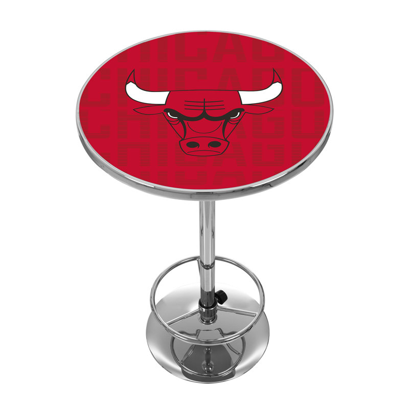 Table de bar avec repose-pieds NBA City, Bulls de Chicago