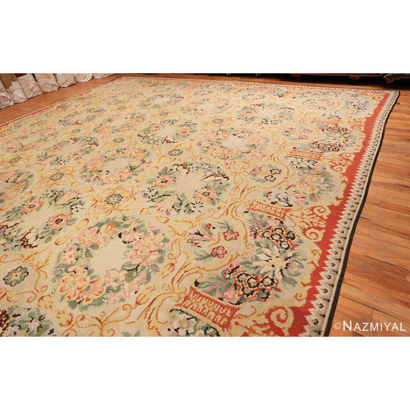 One-of-a-Kind Rectangle 17'5" X 34' Flatweave Area Rug