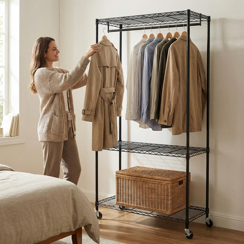 Premium Garment Storage Rack