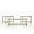 3 Pieces: Coffee Table, 2 End Tables