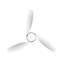 Ventilateur de plafond à DEL de 51,96 po avec télécommande et ensemble d'éclairage inclus