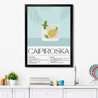 «Lime Caipiroska», impression d'art mural
