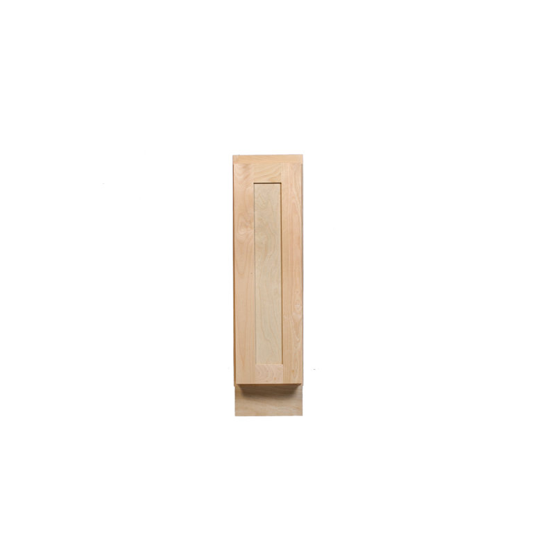 Unfinished Shaker 9-Inch Base Cabinet - BS09