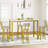 Baufield 4 - Person Four Leg Dining Set-560219526