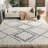 Quinley Pro Lux Shag 400 Performance Geometric Rug-1365158093