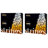 Twinkly Smart Decorations 400 LED Amber/White App Control String Lights
