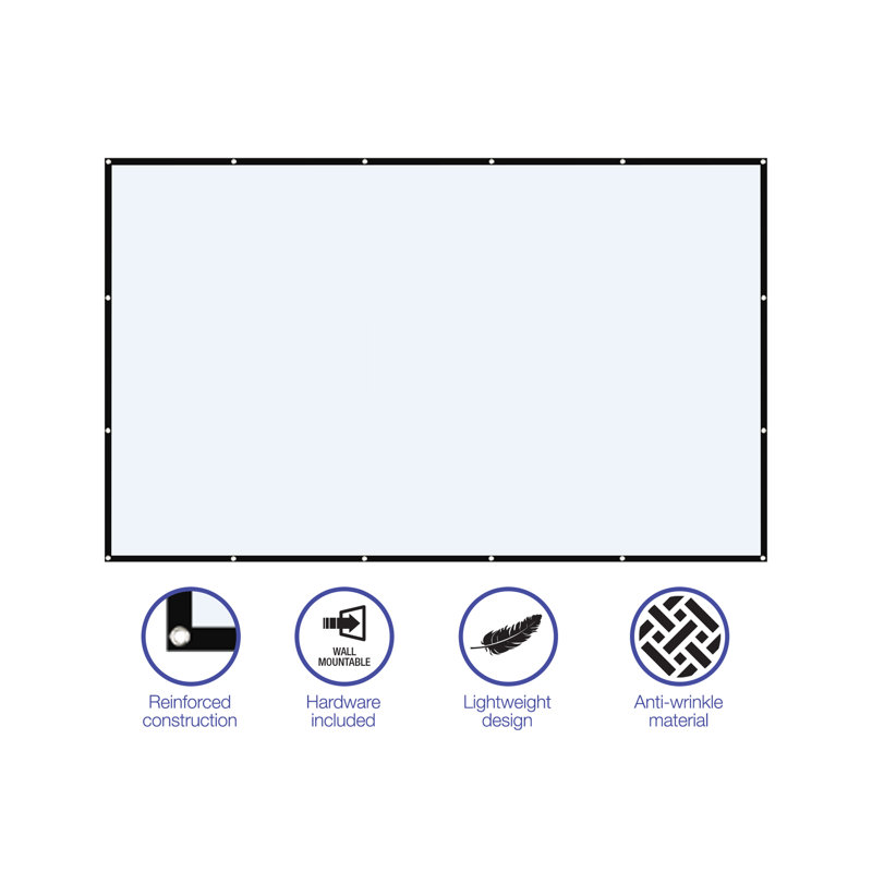 GPX Outdoor Manual Projector Screen Projector Screen
