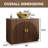 36" Single Bathroom Vanity With Stone Countertop And Sink