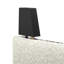 Grand lit plateforme tapissier Boucle