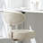 Pneumatic Swivel Rolling Stool Chair with Backrest 503 KAI-1721655231