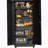 Heavy Duty Rolling Garage Storage Cabinet With Lockable Wheels, 4 Adjustable Shelves, And 3-Point Security Lock For Secure Tool Organization.