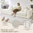 106" Sleeper Sofa,  2 In 1 Pull Out Couch Bed  ,Convertible Sofa Bed-  L-Shaped Sectional Couch For Living Room-952529370