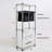 Laundry Hamper 3 Tier Laundry Sorter With 4 Removable Bags For Organizing Clothes, Laundry, Lights, Darks ,Three Hooks