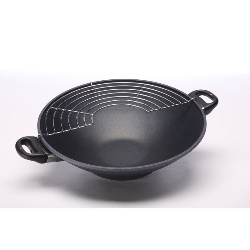 14" Non Stick Aluminum Wok with Lid
