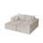 Basic Sectional Sofa, 108.3"  Foam Couch,L Shape Sofa With Chaise Lounge,Modular Cloud Sofa-1395614740