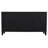 Grandos 4-door Sideboard In Transitional  Graphite Black On Reclaimed Solid Wood