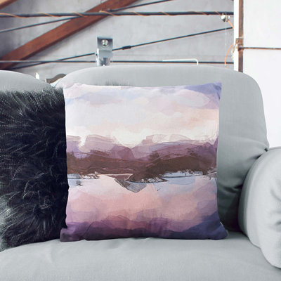 Abstract Square Throw Cushion