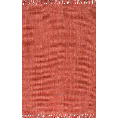 Gianetta Rectangle Jute / Sisal Hand Woven Area Rug